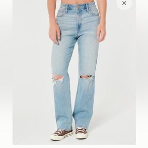 Hollister Ultra High Rise Dad Jeans Waist 30 L 31
